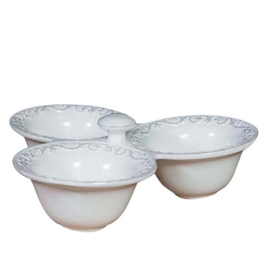 szoszos tal edeny keramia feher country shabby chic mediterran konyha etkezo szoszos talka chips kinalo cukorkas kiegeszito talalas.jpg